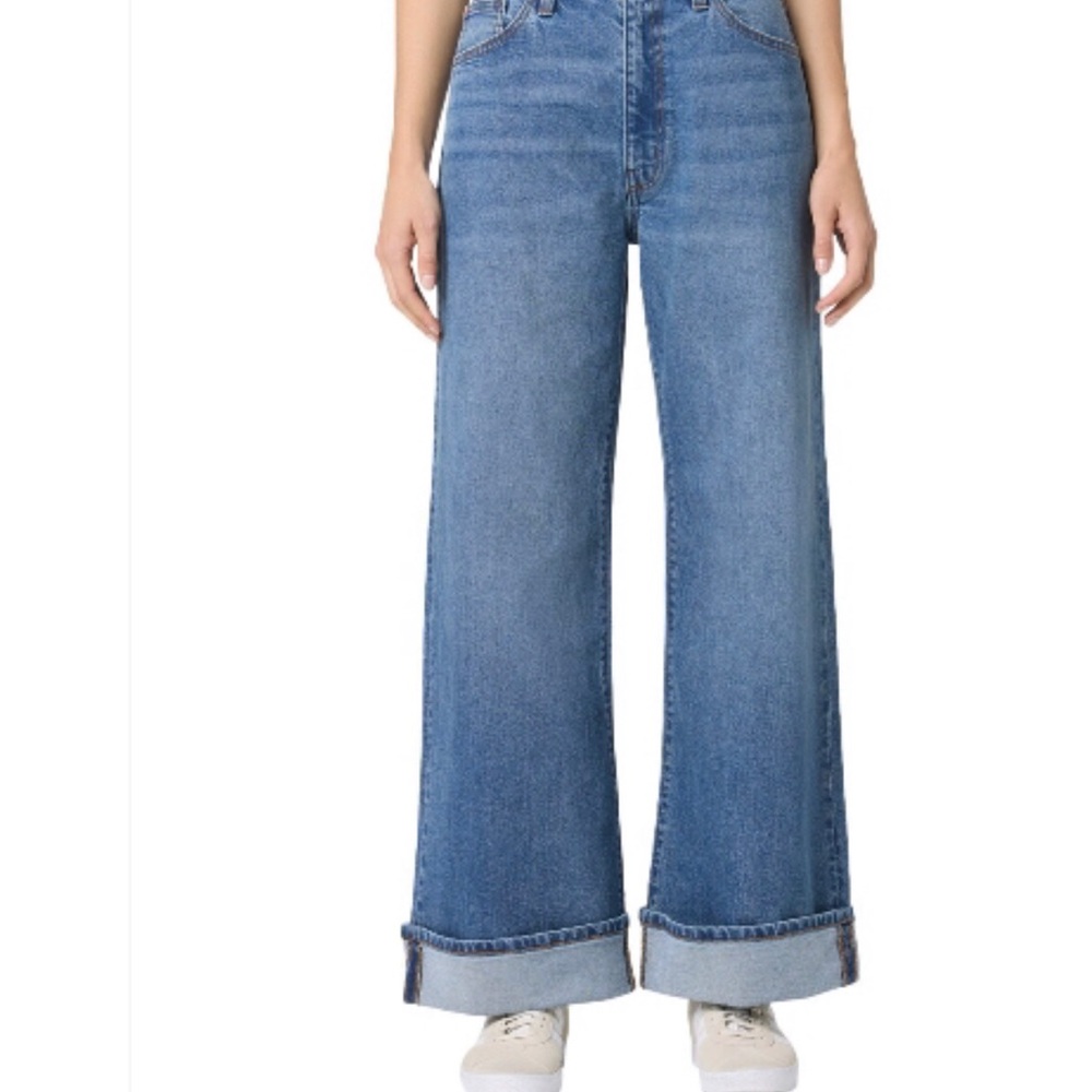 Hudson Jeans Flare Wide-Leg Denim size 28